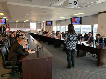 Employees of Education Department of Hunan Province at Special Training on Ways and Methods of Vocational Education to Improve the Level of International Education