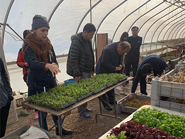 Employees of Department of Agriculture & Rural Affairs of Henan Province at Production and Deep Processing Technology of High-Quality Double- Low Rapeseed