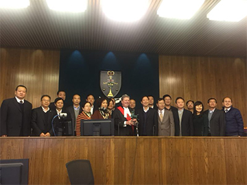 Employees of Gansu Provincial People's Procuratorate at Judicial Protection of Juvenile Delinquency and Behavioral Correction