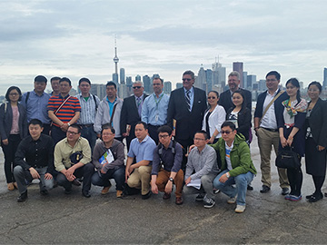 Employees of Shanghai Jiao Yun Group at The Skills of Modern Logistics Management and Service Innovation