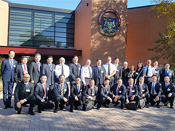 Employees of Shenzhen Municipal Public Security Bureau at High-tech Crime Combating and Prevention Training