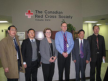 Organizations with exchange visits in Canada for Anhui Provincial Office of Civil Defense “Civil Defense and Emergency Rescue”