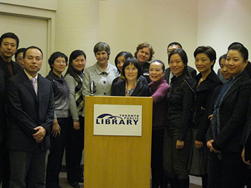 Organizations with exchange visits in Canada for Department of Publicity of CPC Shanghai Committee for “Exploration of Non-governmental Service System for Public Cultural Institutions”