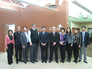 Organizations with exchange visits in Canada for Dalian Municipal Federation of Trade Union for “Tripartite Consultation System in Labour Relationship”